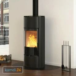 Spartherm Senso M H2O Wasserführender Kaminofen Nero / Nero