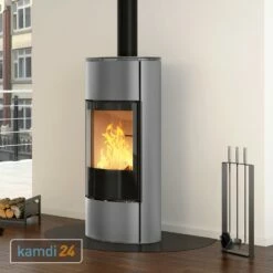 Spartherm Senso M H2O Wasserführender Kaminofen Titan / Titan