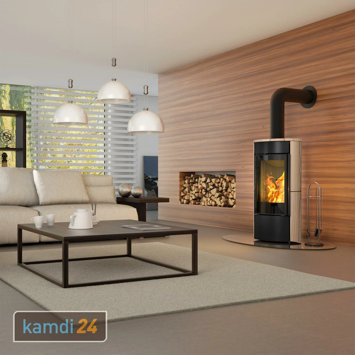 Spartherm Senso S Kaminofen Nero / Sandstein Sahara 6 Spartherm Senso S Kaminofen Nero / Sandstein Sahara – Bild 4