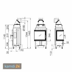 Spartherm Varia 2L-55 Kamineinsatz Ecke -Angebote Kamdi24 Store spartherm varia 2l 55 kamineinsatz ecke 13518 m 1