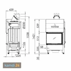 Spartherm Varia 2Lh H2O Kamineinsatz Wasserführend Ecke -Angebote Kamdi24 Store spartherm varia 2lh h2o kamineinsatz wasserfuehrend ecke 13563 m 3
