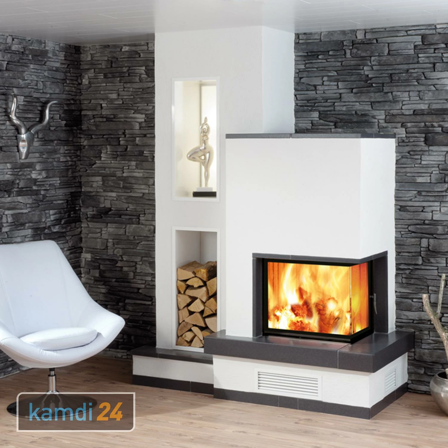 Spartherm Varia 2R-55 Kamineinsatz Ecke 4 Spartherm Varia 2R-55 Kamineinsatz Ecke – Bild 2