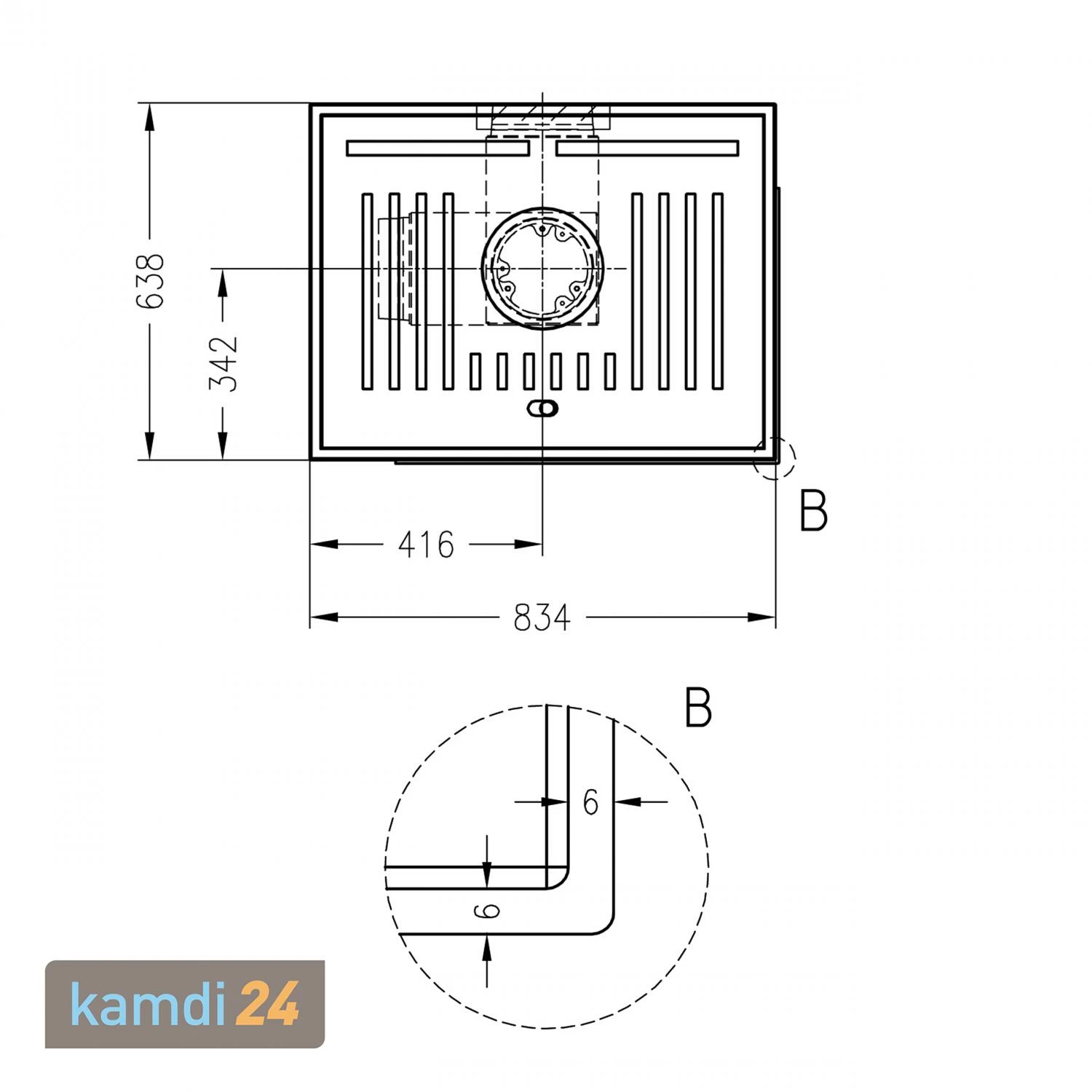 Spartherm Wasserführender Kaminbausatz SIM 3/3/Varia 2L-55h-4S H2O Natur 6 Spartherm Wasserführender Kaminbausatz SIM 3/3/Varia 2L-55h-4S H2O Natur – Bild 4