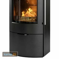 TermaTech TT80 Kaminofen Stahl Schwarz Rauchrohr Hinten -Angebote Kamdi24 Store termatech tt80 kaminofen stahl schwarz rauchrohr hinten 19060 m 3