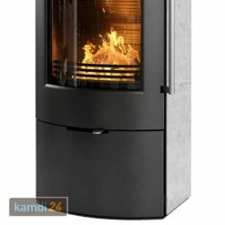 TermaTech TT80S Kaminofen Stahl Schwarz/Speckstein, Rauchrohr Hinten -Angebote Kamdi24 Store termatech tt80s kaminofen stahl schwarz speckstein rauchrohr hinten 19062 m 3