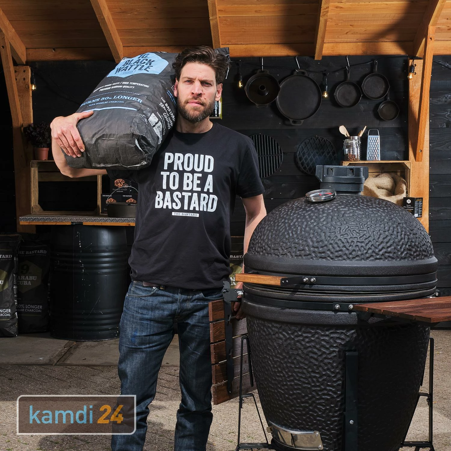 The Bastard Black Wattle Holzkohle 10 Kg 7 The Bastard Black Wattle Holzkohle 10 Kg – Bild 5