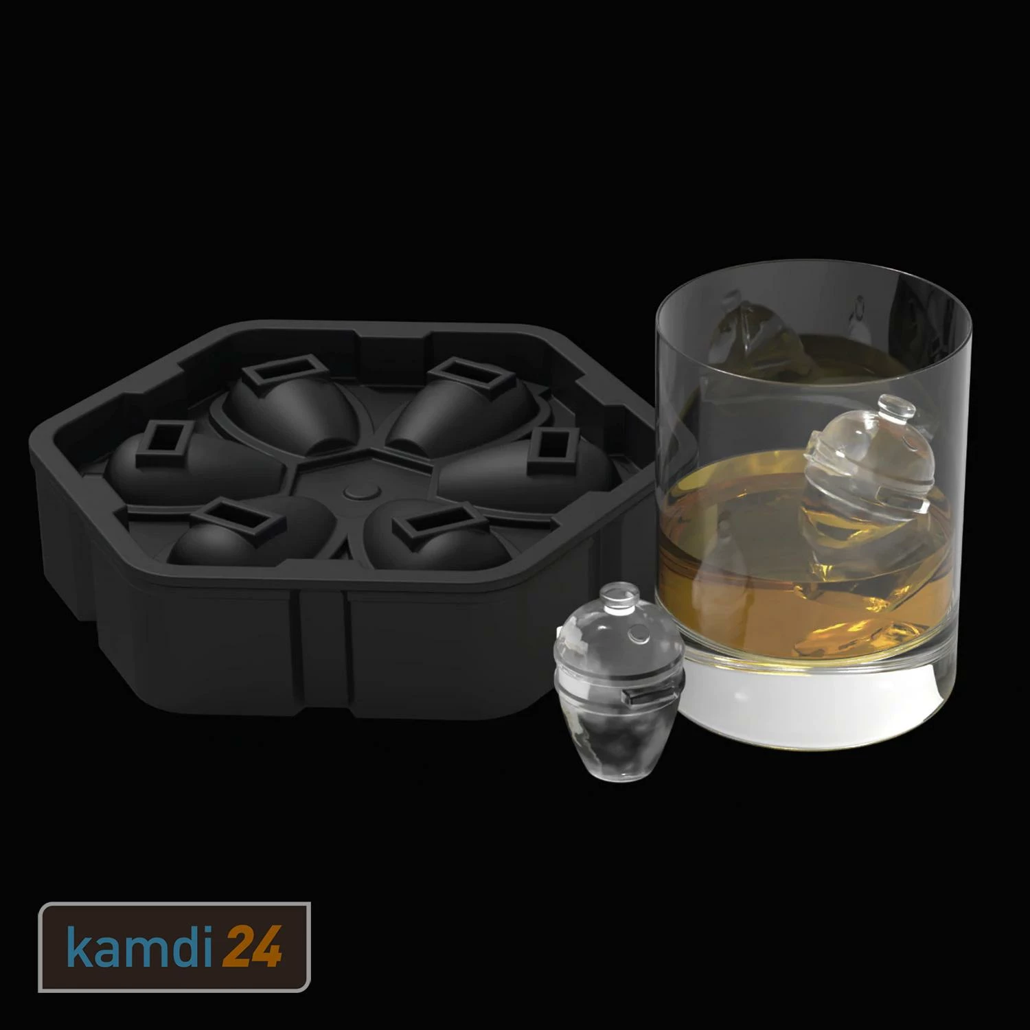 The Bastard Eiswürfelform Keramikgrill 4 The Bastard Eiswürfelform Keramikgrill – Bild 2