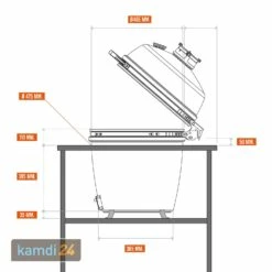 The Bastard VX Medium Complete Keramikgrill -Angebote Kamdi24 Store the bastard vx medium complete keramikgrill 25476 m 11