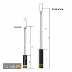 The MeatStick Mini Einzelstick Temperaturfühler Gelb -Angebote Kamdi24 Store the meatstick mini einzelstick temperaturfuehler gelb 20502 m 5