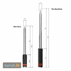 The MeatStick Mini Einzelstick Temperaturfühler Rot -Angebote Kamdi24 Store the meatstick mini einzelstick temperaturfuehler rot 20499 m 5