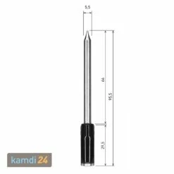 The MeatStick Mini Einzelstick Temperaturfühler Schwarz -Angebote Kamdi24 Store the meatstick mini einzelstick temperaturfuehler schwarz 20497 m 1