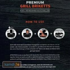 TOM COCO Grill-Kokoskohle Briketts, Quader, 2 X 10 Kg (20 Kg) -Angebote Kamdi24 Store tom coco grill kokoskohle briketts quader 2 x 10 kg 20 kg 15547 m 3