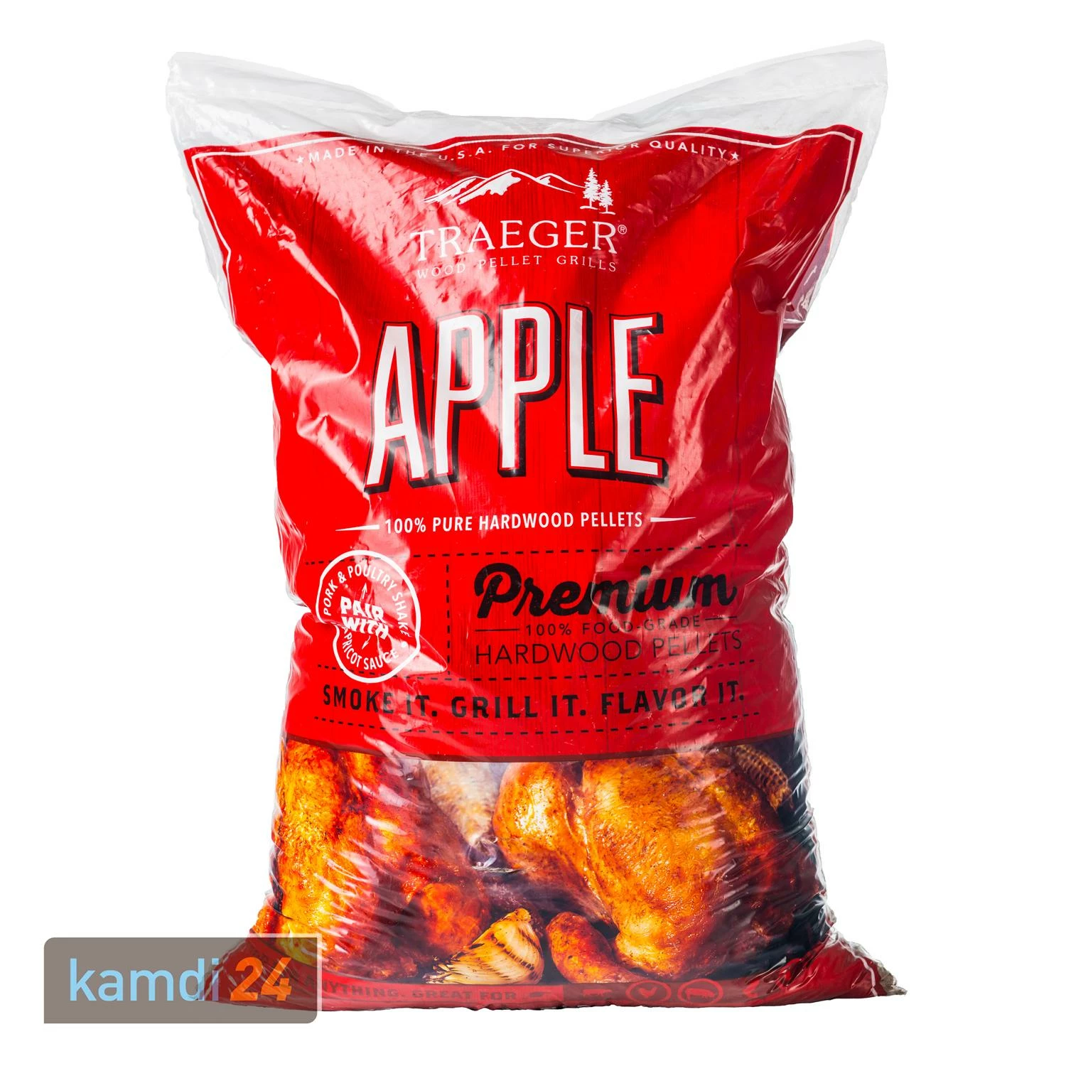 Traeger Smokey Pellets Apple 9 Kg 3 Traeger Smokey Pellets Apple 9 Kg