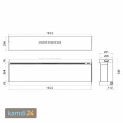 Trimline Fires 180E Solus Elektro-Kamineinsatz -Angebote Kamdi24 Store trimline fires 180e solus elektro kamineinsatz 22949 m 11