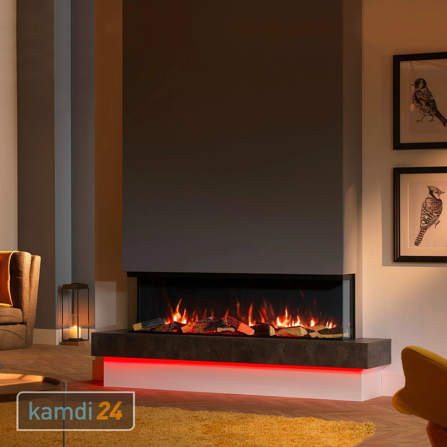 Trimline Fires Ambient Light Kit Für Solus Elektro-Kamineinsatz 4 Trimline Fires Ambient Light Kit Für Solus Elektro-Kamineinsatz – Bild 2