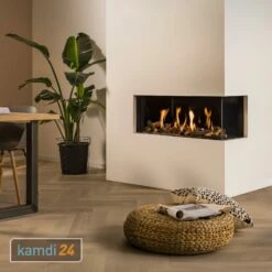 Trimline Fires Trimline 100 Corner Right AR Gas Kamineinsatz G20/G25