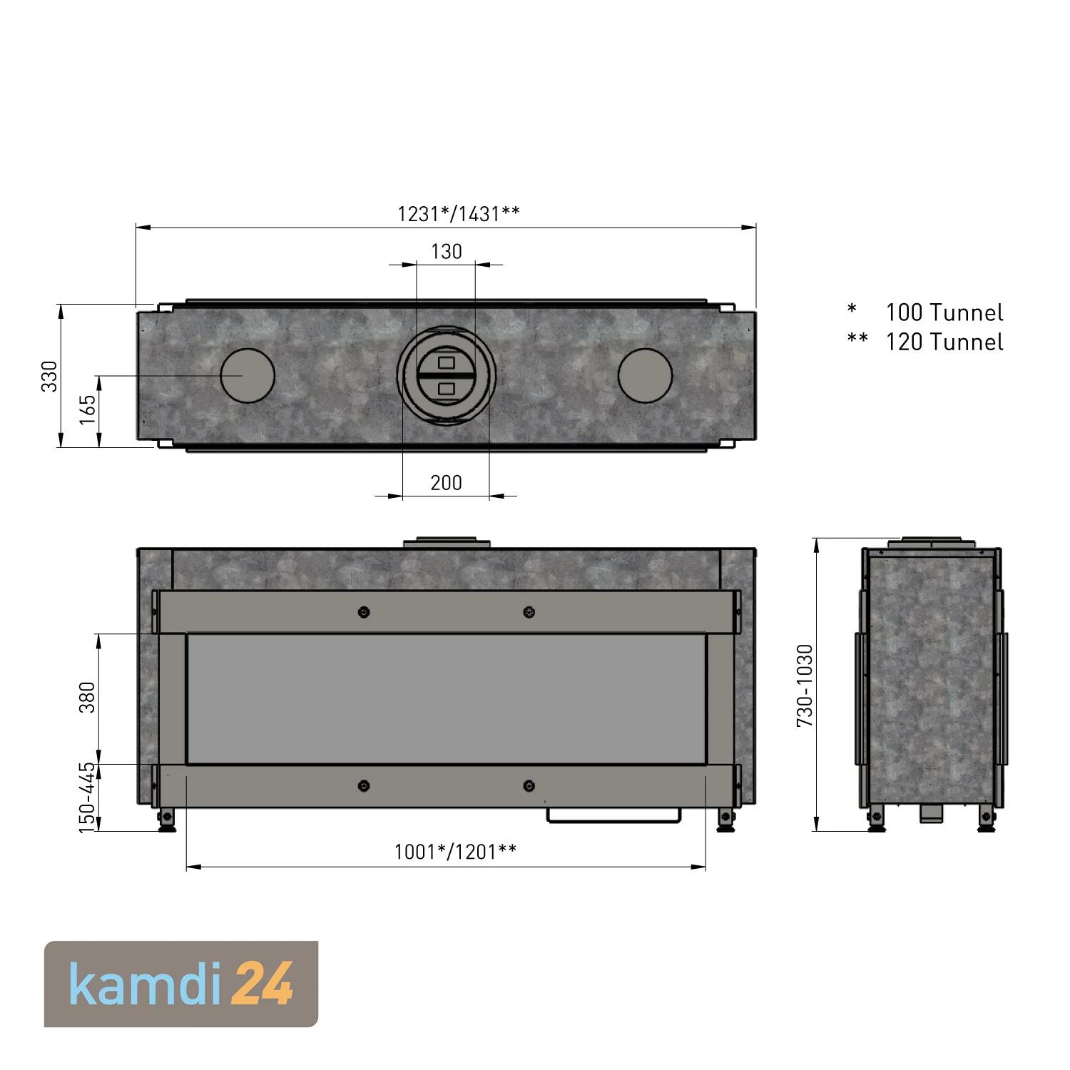 Trimline Fires Trimline 100 Tunnel AR Gas Kamineinsatz G30/G31 12 Trimline Fires Trimline 100 Tunnel AR Gas Kamineinsatz G30/G31 – Bild 10