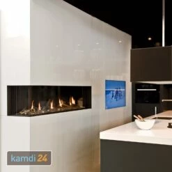 Trimline Fires Trimline 140 Corner Left Gas Kamineinsatz G20/G25