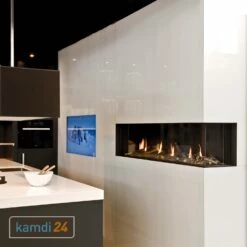 Trimline Fires Trimline 140 Corner Right Gas Kamineinsatz G20/G25