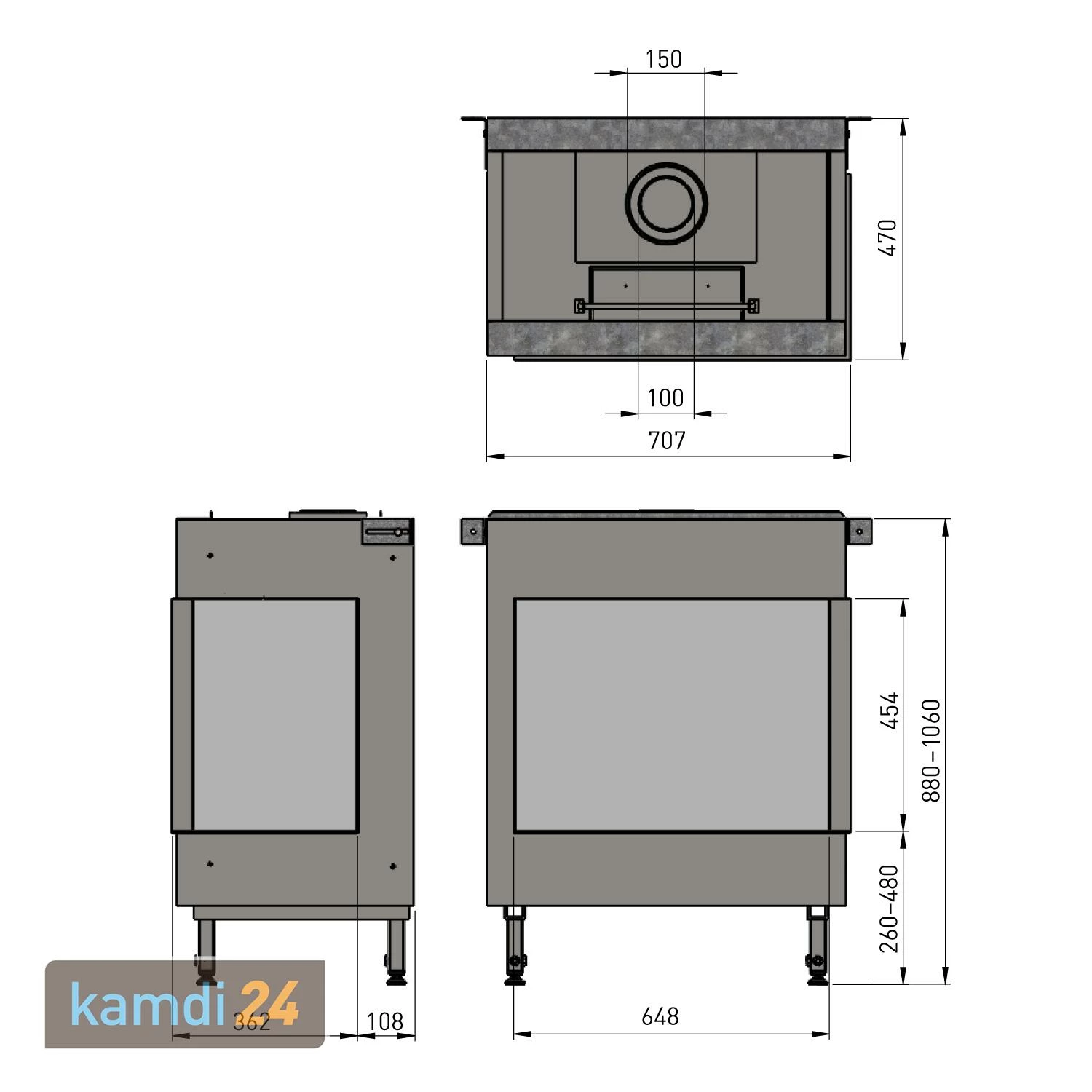 Trimline Fires Trimline 63 Corner Right AR Gas Kamineinsatz G30/G31 14 Trimline Fires Trimline 63 Corner Right AR Gas Kamineinsatz G30/G31 – Bild 12
