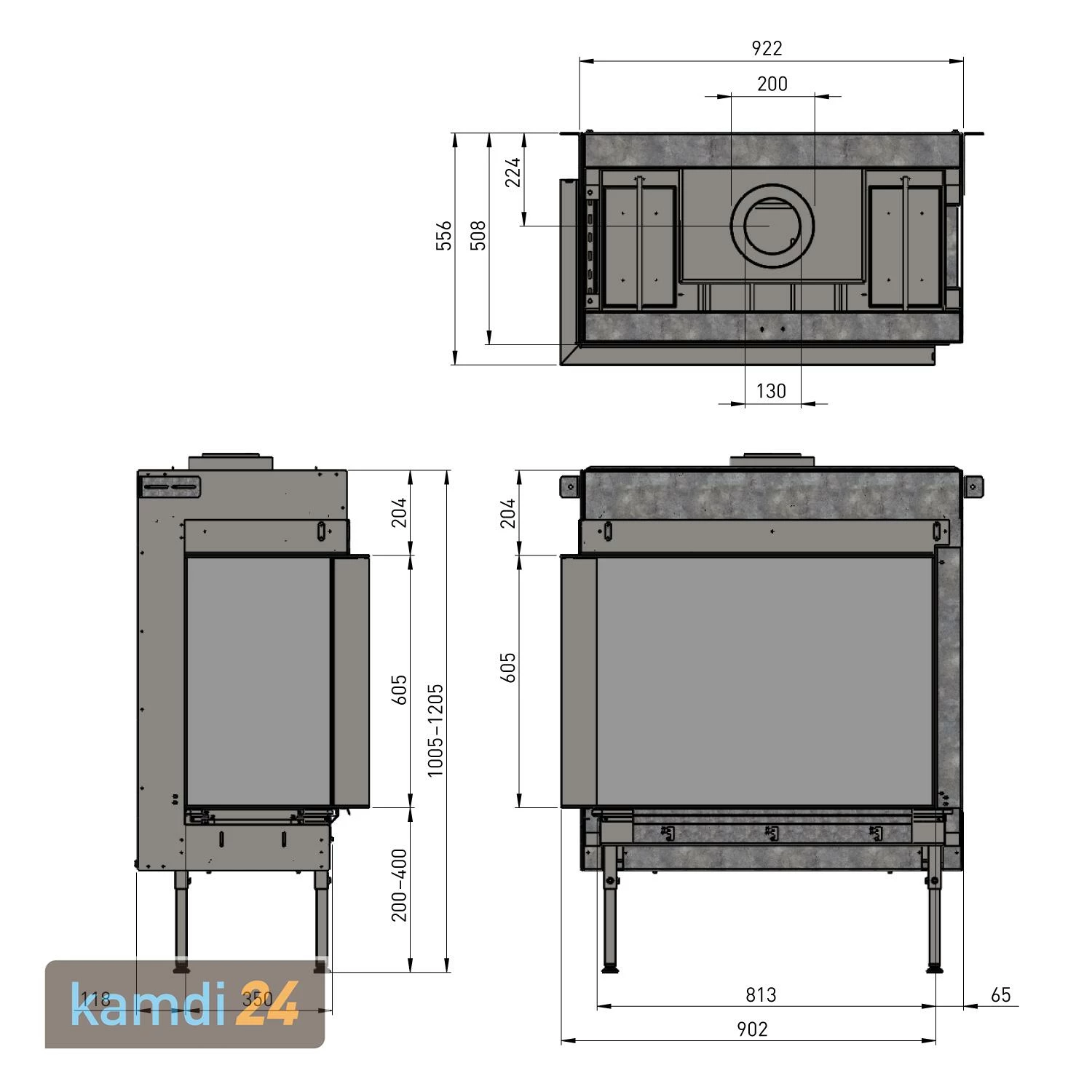 Trimline Fires Trimline 83 Corner Left Gas Kamineinsatz G25 14 Trimline Fires Trimline 83 Corner Left Gas Kamineinsatz G25 – Bild 12