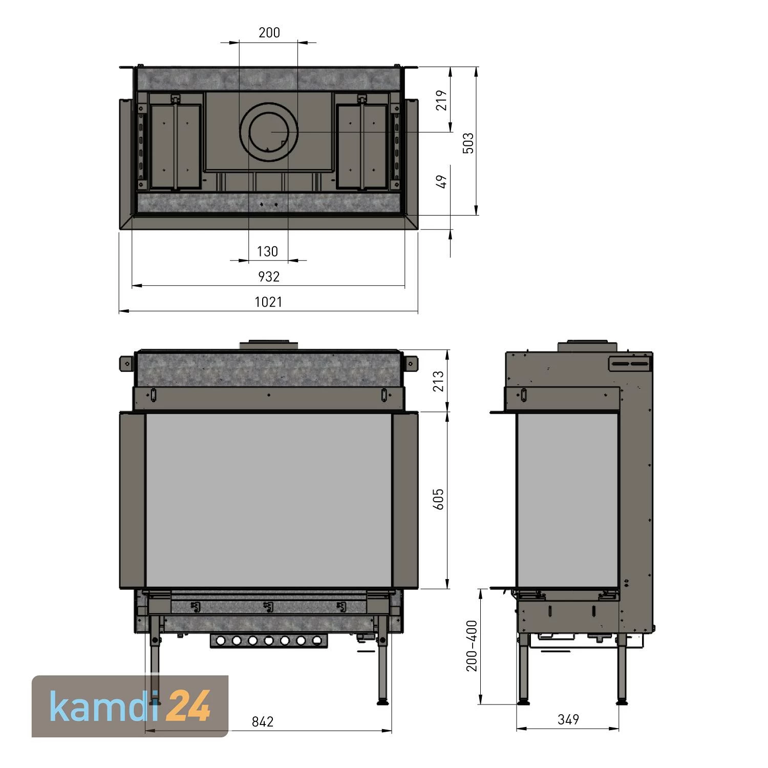 Trimline Fires Trimline 83 Panorama AR Gas Kamineinsatz G20 14 Trimline Fires Trimline 83 Panorama AR Gas Kamineinsatz G20 – Bild 12