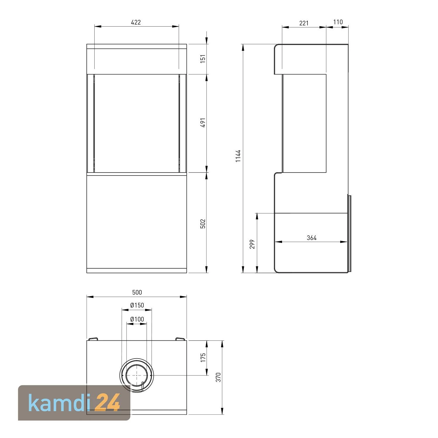 Trimline Fires Trimline Tourmaline AR Gas-Kaminofen G20 12 Trimline Fires Trimline Tourmaline AR Gas-Kaminofen G20 – Bild 10