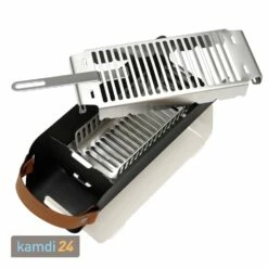 UNA Holzkohlegrill Cremeweiß -Angebote Kamdi24 Store una holzkohlegrill cremeweiss 12947 m 4