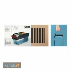 UNA Holzkohlegrill Pastellblau -Angebote Kamdi24 Store una holzkohlegrill pastellblau 12944 m 5