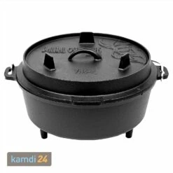 Valhal Outdoor Dutch Oven 6,1 L Mit Füßen