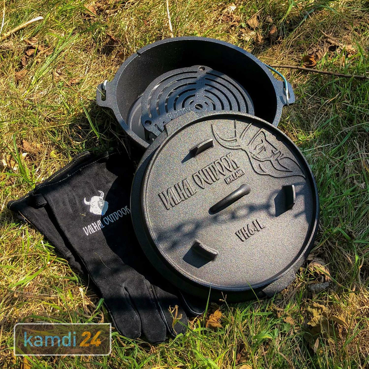 Valhal Outdoor Grillhandschuhe Aus Wildleder 4 Valhal Outdoor Grillhandschuhe Aus Wildleder – Bild 2