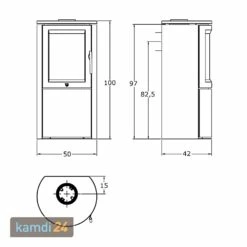 Varde Aura 1 Kaminofen Stahl Schwarz -Angebote Kamdi24 Store varde aura 1 kaminofen stahl schwarz 4198 m 7