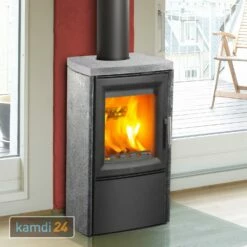 Varde Aura 3 Kaminofen Naturstein Grau