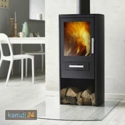 Varde Samsö Kaminofen Stahl Schwarz