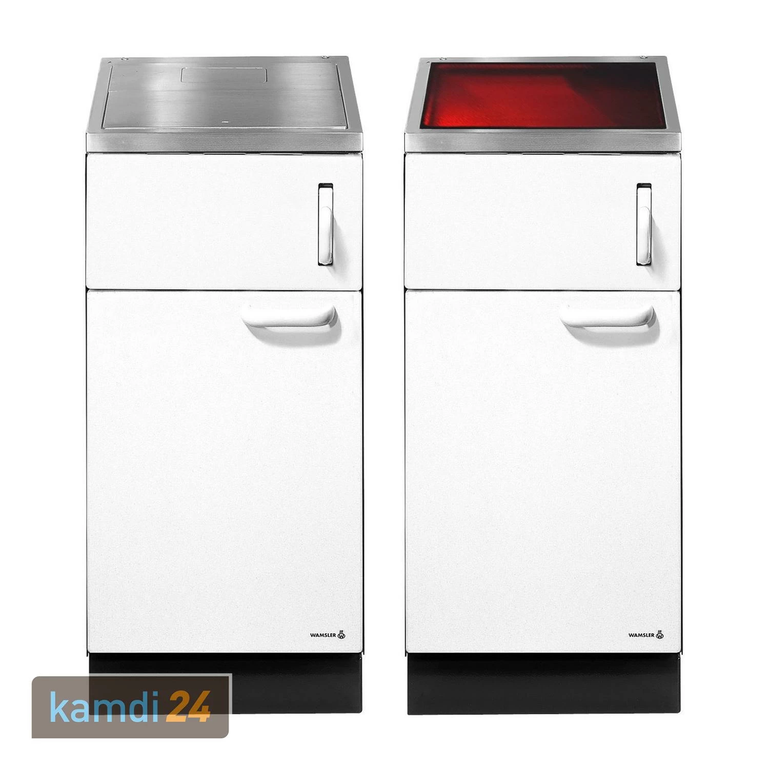 Wamsler K 140 S Küchenofen Stahl Weiß 4 Wamsler K 140 S Küchenofen Stahl Weiß – Bild 2