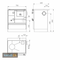 Wamsler K 176 A 70 Küchenofen Stahl Elfenbein, Backfach Rechts -Angebote Kamdi24 Store wamsler k 176 a 70 kuechenofen stahl elfenbein backfach rechts 19923 m 6