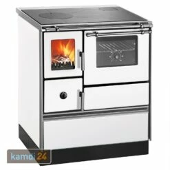 Wamsler K 176 F/A 70 Küchenofen Stahl Weiß, Backfach Rechts