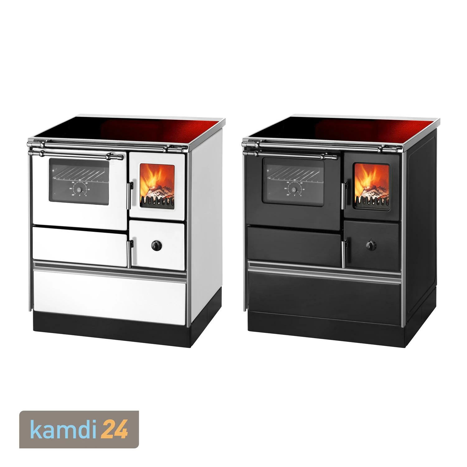 Wamsler K 176 F/A 70 Style Küchenofen Schwarz, Glaskeramikplatte, Backfach Links 7 Wamsler K 176 F/A 70 Style Küchenofen Schwarz, Glaskeramikplatte, Backfach Links – Bild 5