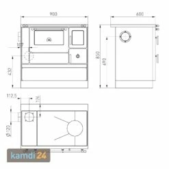 Wamsler K 176 F/A 90 Küchenofen Schwarz, Stahlkochfläche, Backfach Links 9 Wamsler K 176 F/A 90 Küchenofen Schwarz, Stahlkochfläche, Backfach Links -Angebote Kamdi24 Store wamsler k 176 f a 90 kuechenofen schwarz stahlkochflaeche backfach links 19944 m 3