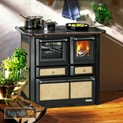 Wamsler K 85 F Küchenofen Keramik Antik, Backfach Links