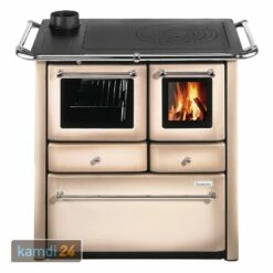 Wamsler K 85 F Küchenofen Stahl Cappuccino, Backfach Links