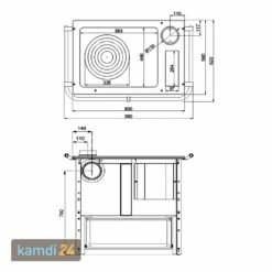 Wamsler K 85 F Küchenofen Stahl Weiß, Backfach Rechts 7 Wamsler K 85 F Küchenofen Stahl Weiß, Backfach Rechts -Angebote Kamdi24 Store wamsler k 85 f kuechenofen stahl weiss backfach rechts 21544 m 2