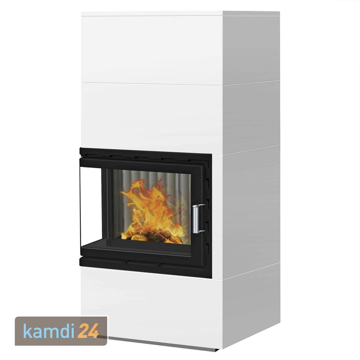 Wamsler Modulo 70/150 L Links Kaminbausatz Weiß 4 Wamsler Modulo 70/150 L Links Kaminbausatz Weiß – Bild 2