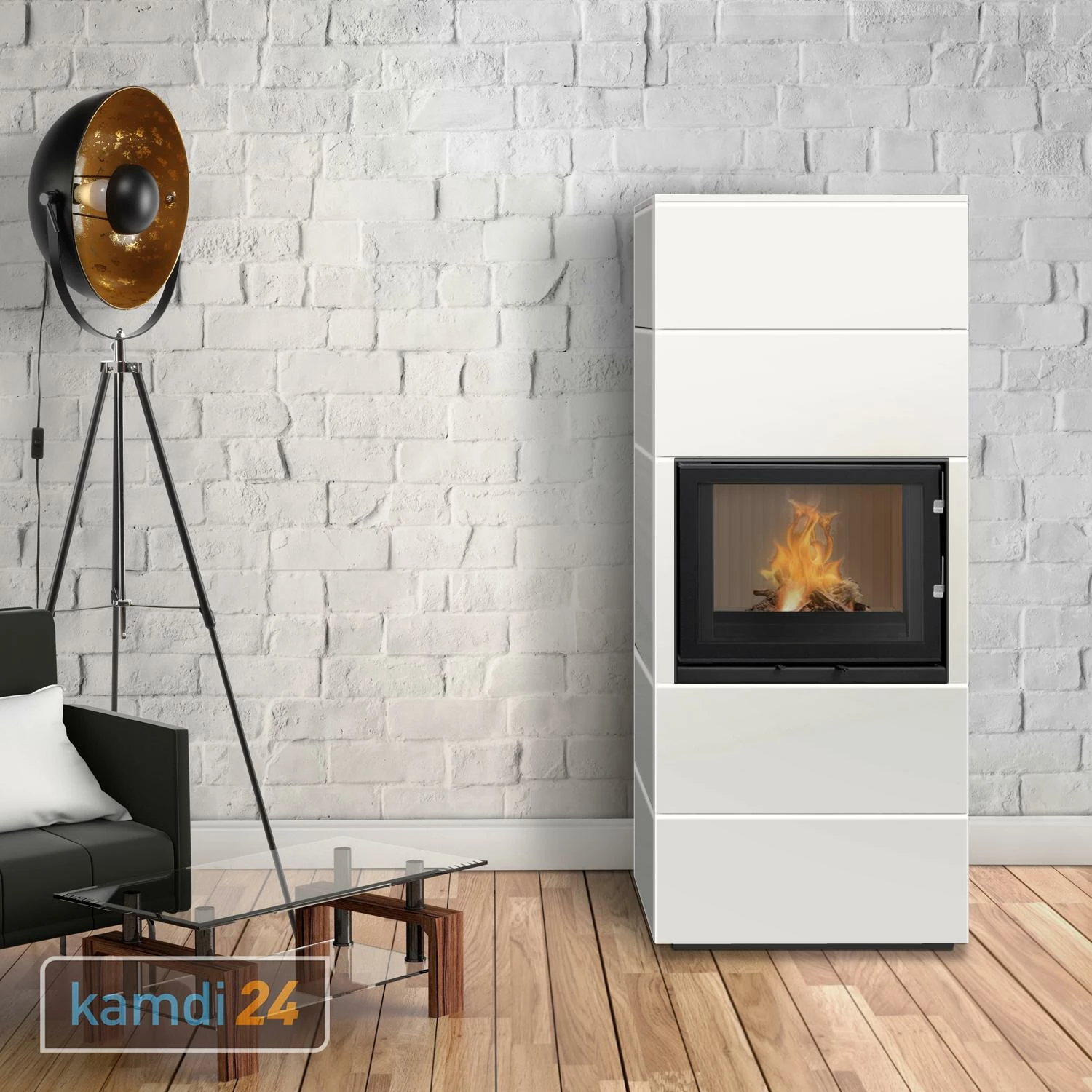 Wamsler Modulo 70/180 G Kaminbausatz Weiß 3 Wamsler Modulo 70/180 G Kaminbausatz Weiß