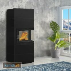 Wamsler Modulo 70/180 L Rechts Kaminbausatz Schwarz