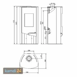 Wamsler N-Line Kaminofen Stahl Schwarz / Sandstein Rainbow -Angebote Kamdi24 Store wamsler n line kaminofen stahl schwarz sandstein rainbow 20054 m 5