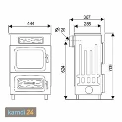 Wamsler WO 109-6F Werkstattofen Mit Sichtfenster -Angebote Kamdi24 Store wamsler wo 109 6f werkstattofen mit sichtfenster 19833 m 4