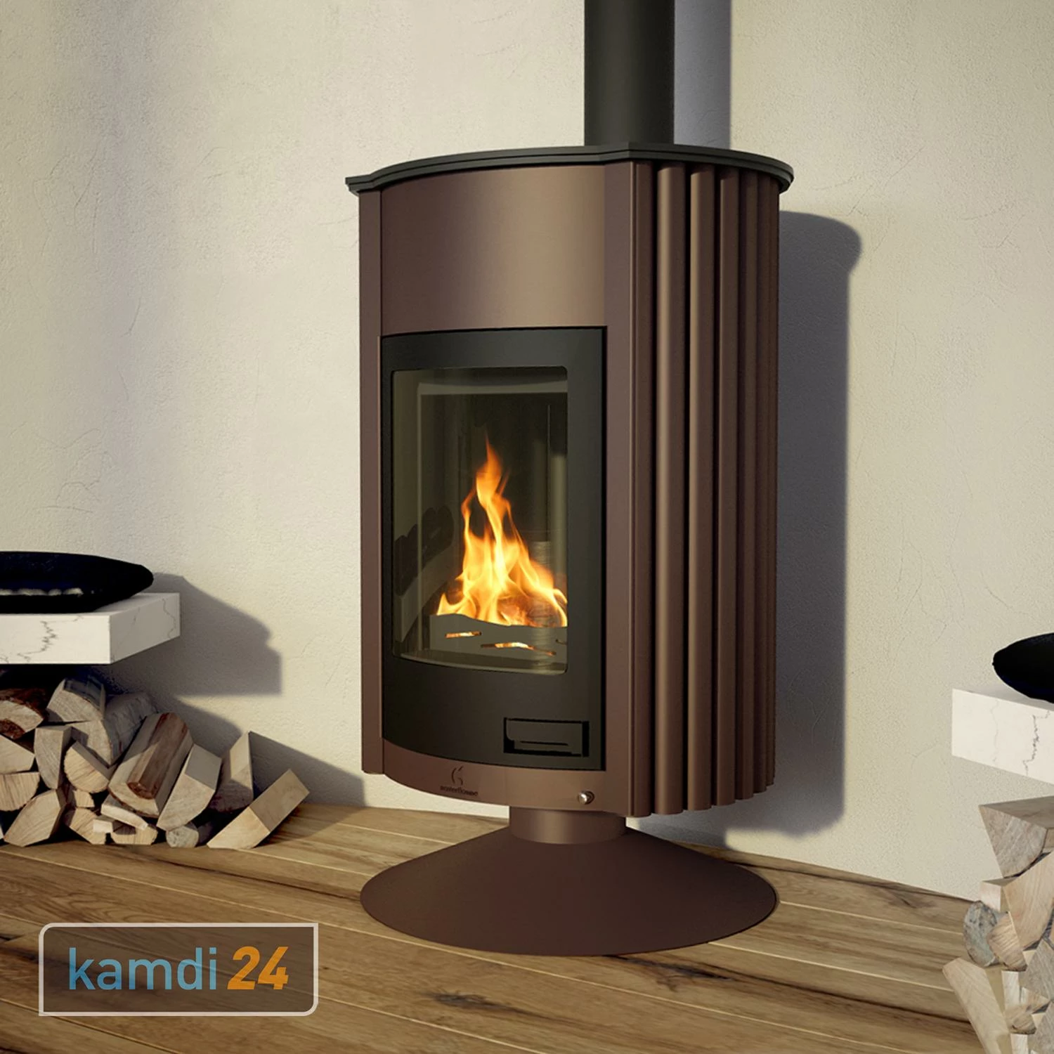 Warmluftofen Masterflamme Grande II Velvety Brown 3 Warmluftofen Masterflamme Grande II Velvety Brown