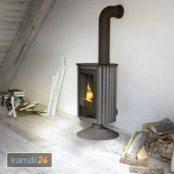 Warmluftofen Masterflamme Piccolo II Grau