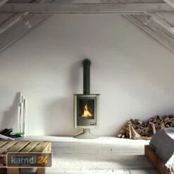 Warmluftofen Masterflamme Piccolo II Olive